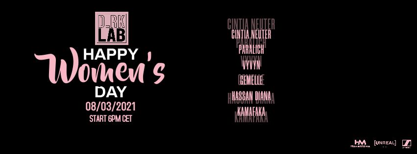 Dark_LAB pres / INTERNATIONAL WOMEN'S DAY SPECIAL LIVE STREAM