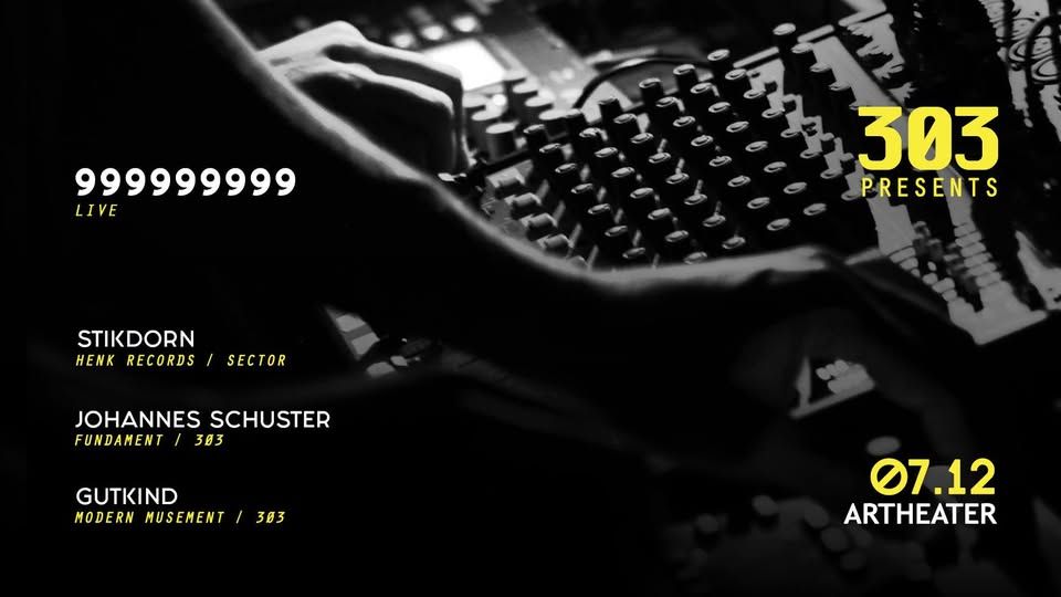303 presents 999999999 (live)