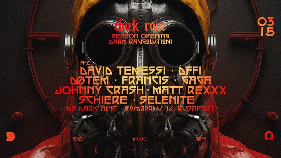 Dark Rave Season Opening - DARK RAVEOLUTION! | D9 Club Budapest