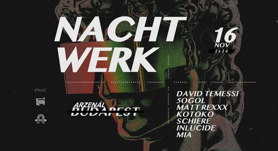 Nachtwerk pres. 100% Hard Techno Rave x Arzenál