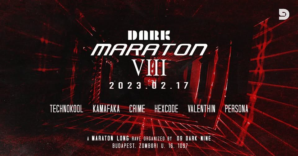 D9 DARK NINE pres.: DARK MARATON VIII.