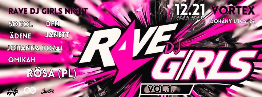 RAVE DJ GIRLS NIGHT PARTY Vol.1