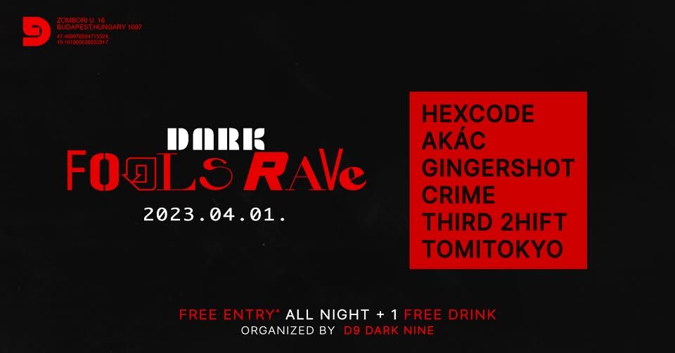 D9 DARK NINE - FOOLS RAVE