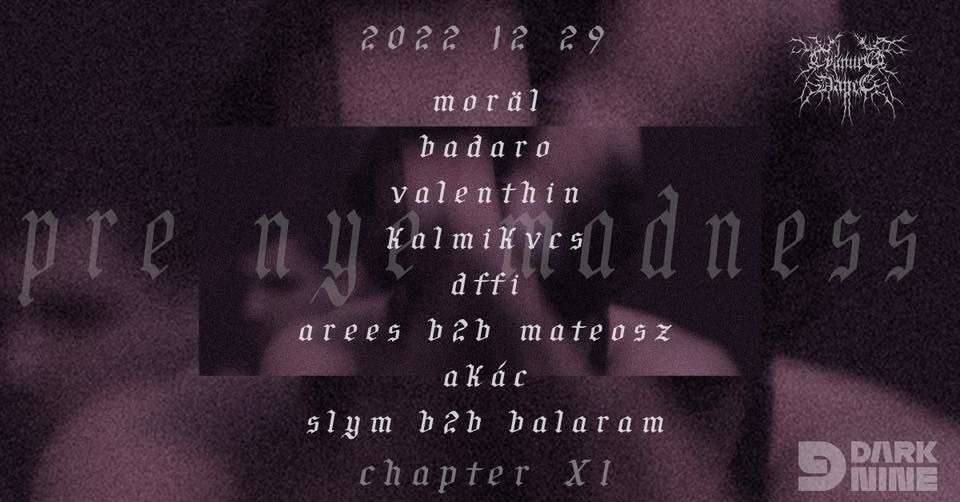 CYANURE DANCE PRESENTS: PRE NYE MADNESS