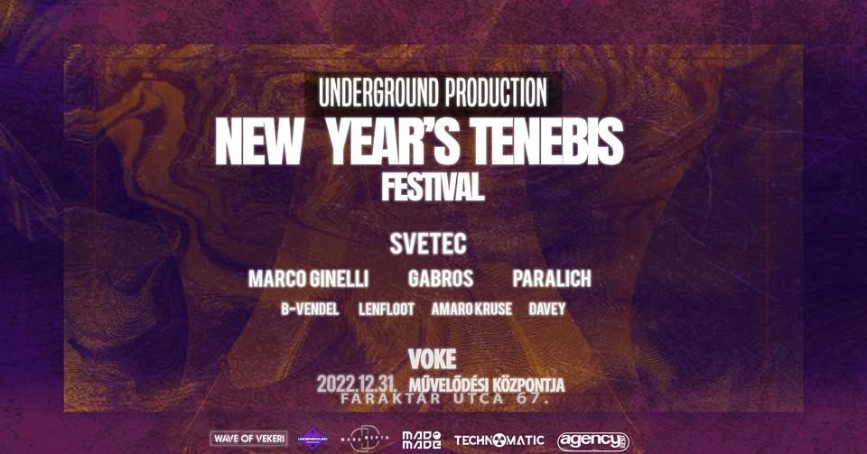 New Year's Tenebis Festival 2023// VOKE Egyetértés Művelődési Központja