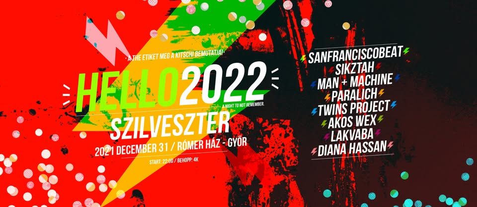 The Etiket X Kitschi: HELLO 2022! ◉ Szilveszter ◉ Rómer Ház