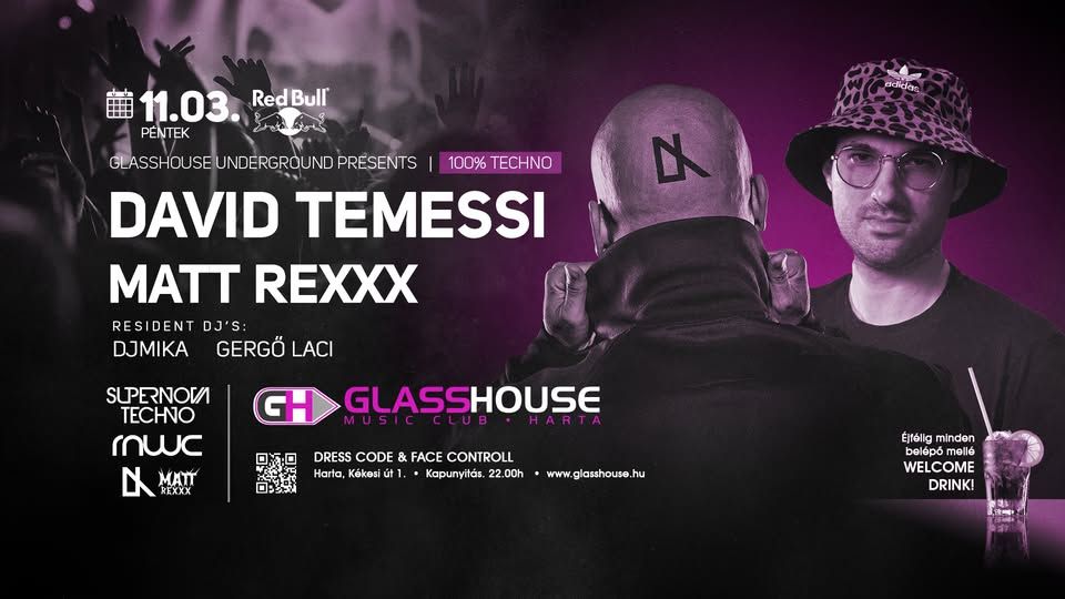 GH UNDERGROUND® | 100% techno | David Temessi, Matt Rexxx