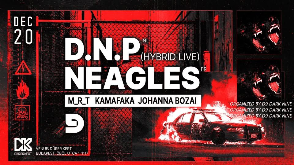 D9 Dark Nine pres.: D.N.P (NL) & Neagles (FR)