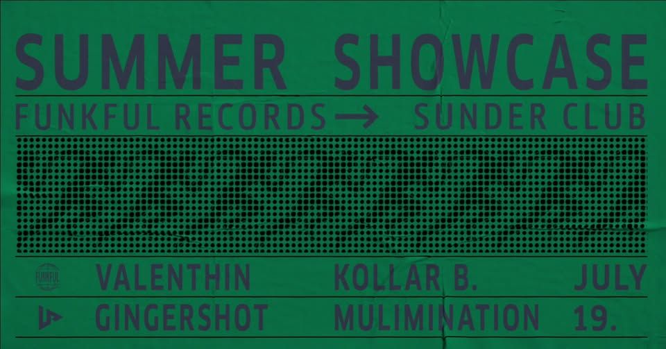 Funkful Records X Sunder Club | Summer Showcase