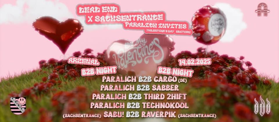 ₊°༺❤︎༻°₊ dead end x sachsentrance: Paralich invites (Valentine's Day Edition) ₊°༺❤︎༻°₊
