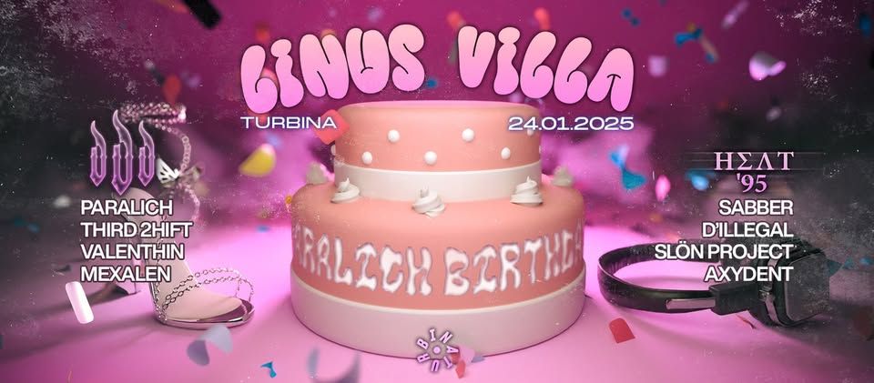 ˗ˏˋ ★ ˎˊ˗ dead end presents: Paralich Birthday Bash w/ Linus Villa, H Σ Λ T ‘9 5 ˗ˏˋ ★ ˎˊ˗