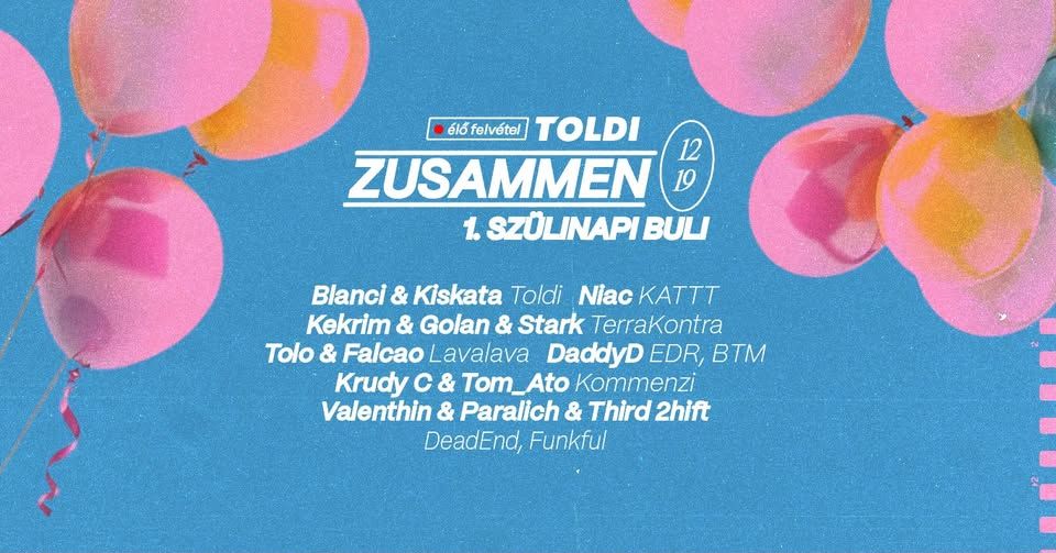 ZUSAMMEN 1. szülinap