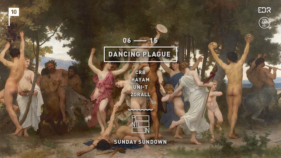 Dancing Plague ~ Pontoon ~ Sunday Sundown ~ 15th June ~ Free entry