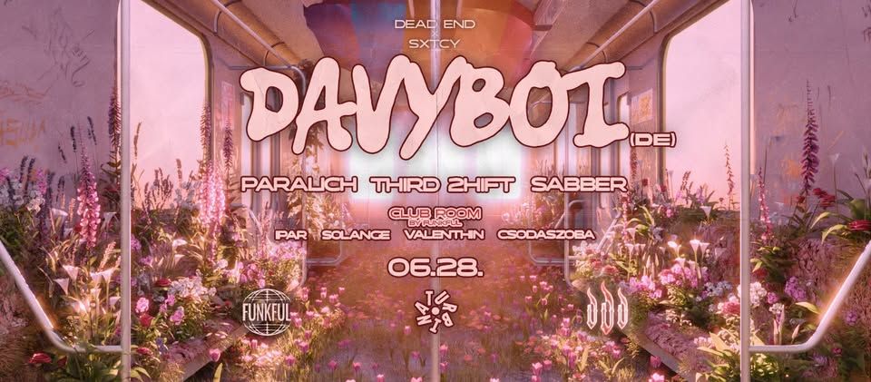 ♡ Dead End x SXTCY presents: Davyboi ♡ pride after + dead end birthday, clubroom by Funkful ♡