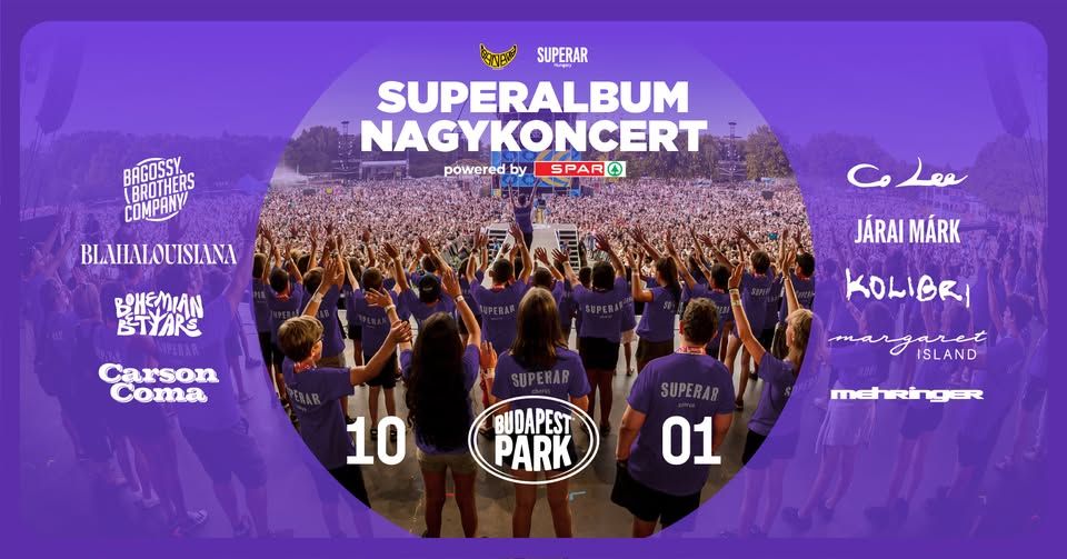Superalbum Nagykoncert - Budapest Park