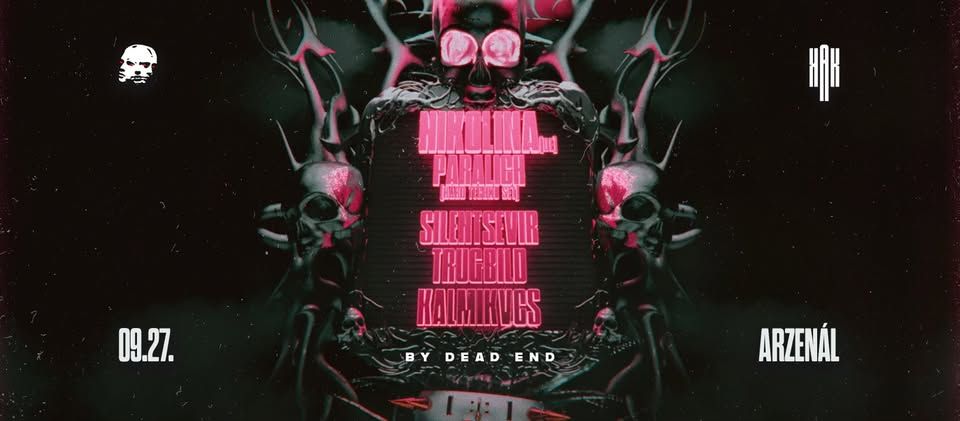KRANK by Dead End x Gesindel der Nacht presents: NIKOLINA (DE)