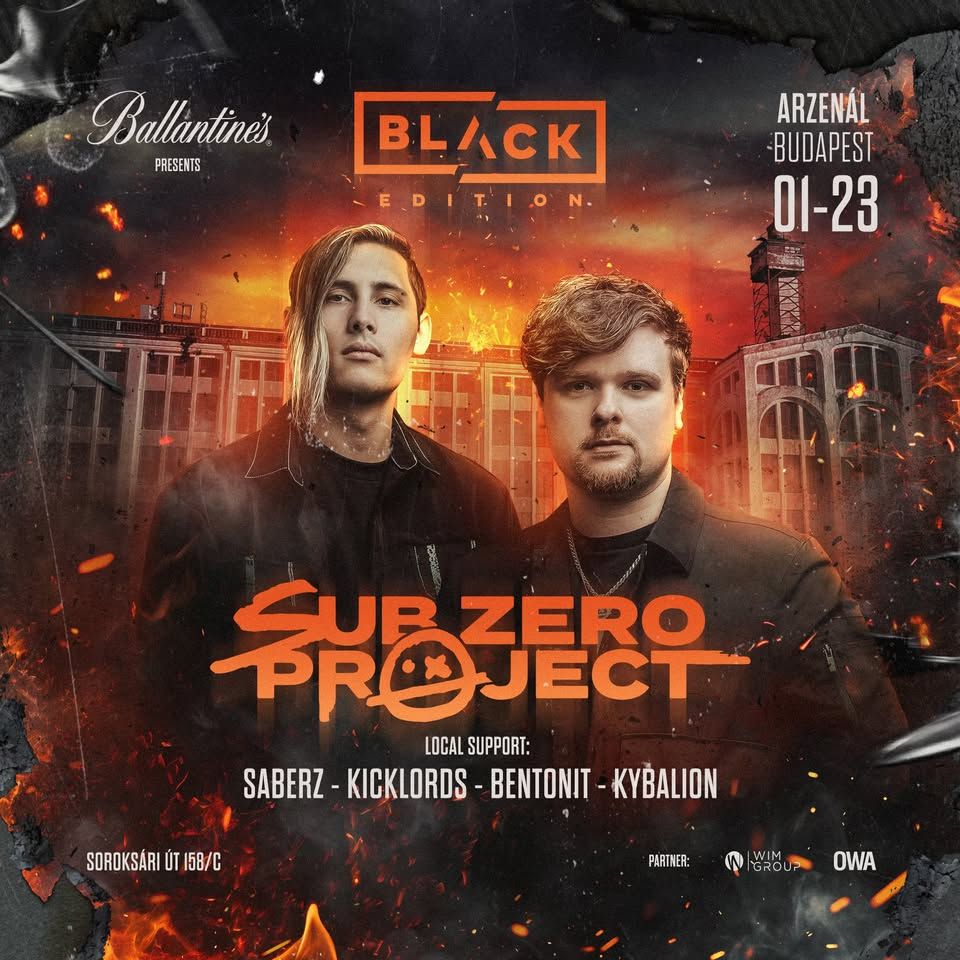 BLACK Edition w/ SUB ZERO PROJECT │ 2026/01/23