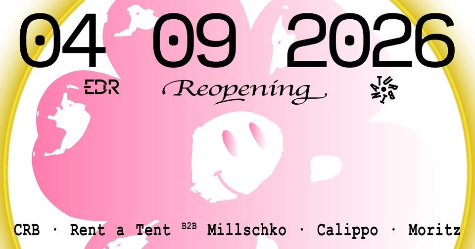 EDR x Turbina I Reopening I 9th April I Thursday Techno