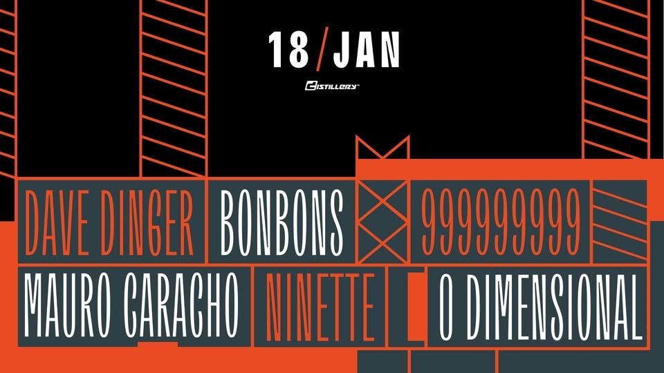 Saturday Rave w/ 999999999, Dave Dinger