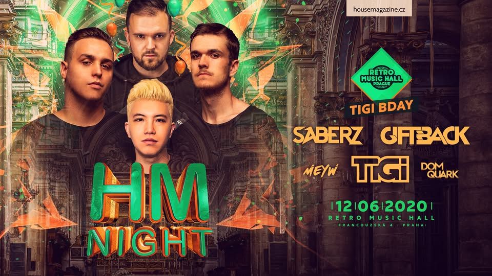 TiGi BDAY with SaberZ & Giftback - Retro Music Hall - 12/06